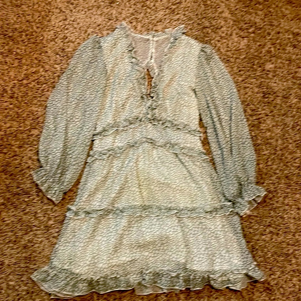 Sage green Boutique dress